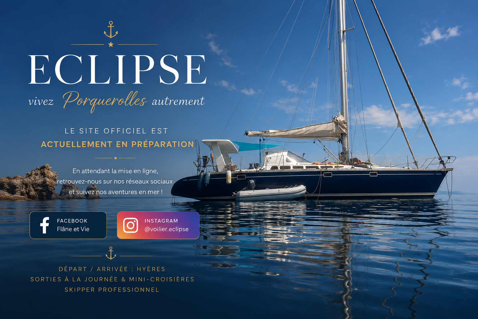 Eclipse - Vivez Porquerolles autrement - site officiel en préparation